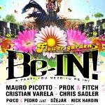 Mauro Picotto a Cristian Varela na druhé párty Be In - Flower Garden