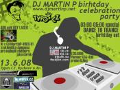DJ MARTIN P BIRHTDAY CELEBRATION PARTY