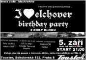 I LOVE ELCHOVER BIRTHDAY PARTY