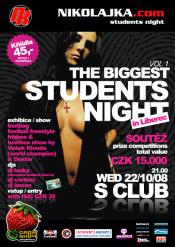 NIKOLAJKA.COM - THE BIGGEST STUDENTS NIGHT IN LIBEREC VOL. 1