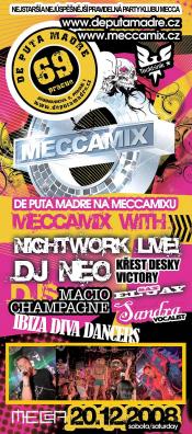 MECCAMIX – KŘEST DESKY DJE NEA & NIGHTWORK