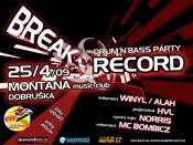 BREAK RECORD - DRUM´N´BASS PÁRTY