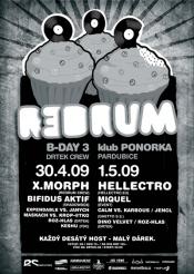 REDRUM B-DAY