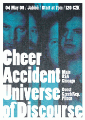 koncert: CHEER ACCIDENT (USA)