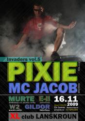 INVADERS VOL.5 - DJ PIXIE & MC JACOB