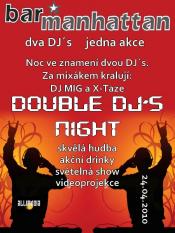 DOUBLE DJ´S NIGHT