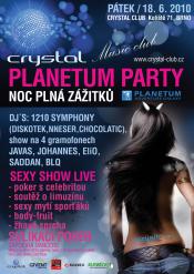 PLANETUM PARTY V BRNE - ZAZITKOVA PARTY