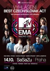 VYHLÁŠENÍ MTV BEST CZECH/SLOVAK ACT