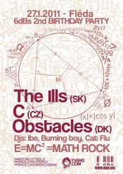 koncert: THE ILLS (SR), C , OBSTACLES (DK)