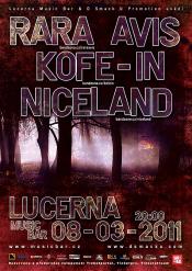 koncert: RARA AVIS, KOFE-IN, NICELAND