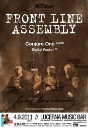 koncert: FRONT LINE ASSEMBLY,  CONJURE ONE, DIGITAL FACTOR