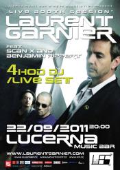 LAURENT GARNIER: LIVE BOOTH SESSION  W SCAN X & B. RIPPERT