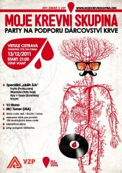 MOJE KREVNÍ SKUPINA PARTY