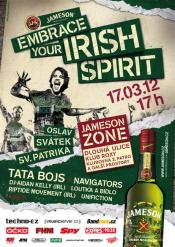 JAMESON ZONE  „OSLAV SVÁTEK SVATÉHO PATRIKA“ 