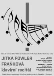 koncert: JITKA FOWLER FRAŇKOVÁ