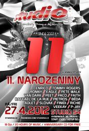 11. NAROZENINY STUDIA 54