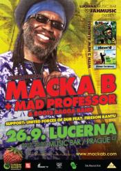 koncert: MACKA B + MAD PROFESSOR / UK