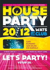 HOUSEPARTY - X.MAS CIRCUS IN DA MIX