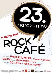 23. NAROZENINY ROCK CAFÉ