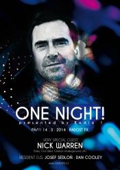 ONE NIGHT! - NICK WARREN