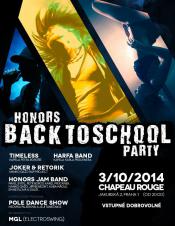 HONORS BACK TO SCHOOL PARTY