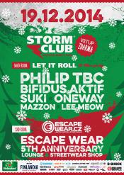 LET IT ROLL X-MAS PARTY & ESCAPE WEAR 5TH ANNIVERSARY