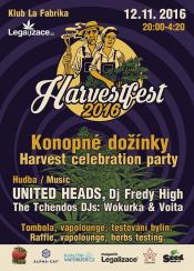 HARVESTFEST 2016 - KONOPNÉ DOŽÍNKY