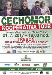 ČECHOMOR - KOOPERATIVA TOUR 2017 TŘEBOŇ