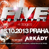 FIVE FESTIVAL, 18. 10. Arkády Pankrác Praha