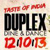 WOW - TASTE OF INDIA, 12. 10. Duplex Praha